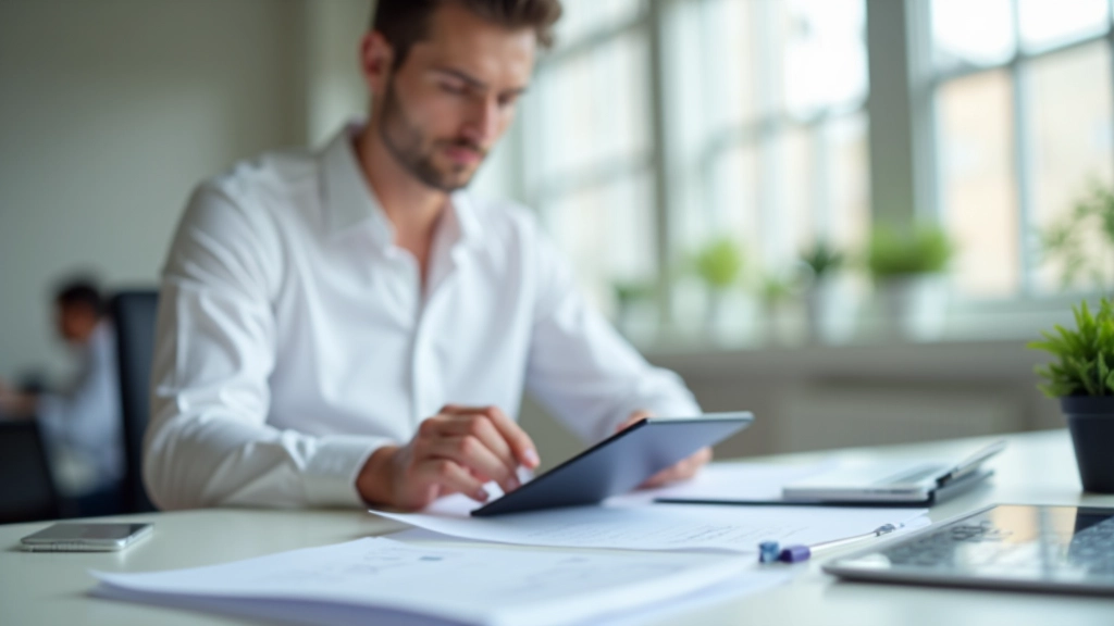 Taschenrechner und Finanzberechnungen auf Schreibtisch mit Geldscheinen